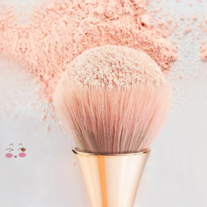 EZERE Altın Makyaj Fırçası Pudra Fırçası Fondöten Fırçası Allık Fırçası-(5775)