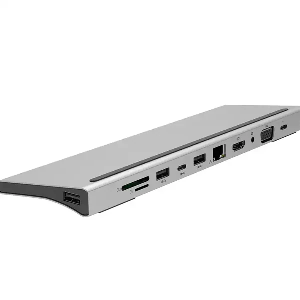 Ally 11 in 1 Masaüstü Standlı Çoğaltıcı Adaptör Çevirici Hub-(5775) - Görsel 5