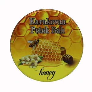 Balpınarı Karakovan Doğal Petekli Çiçek Balı Teneke/Mika Paket (Takribi 1200g)