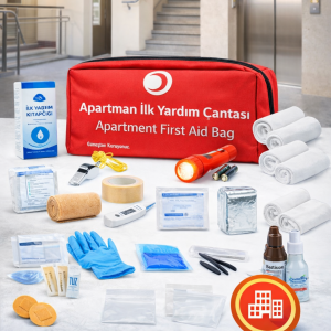 Apartman ilk Yardım Çantası 50 Parça