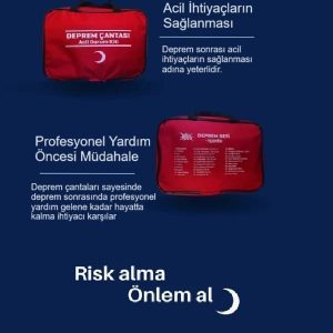 İki Kişilik Deprem Çantası