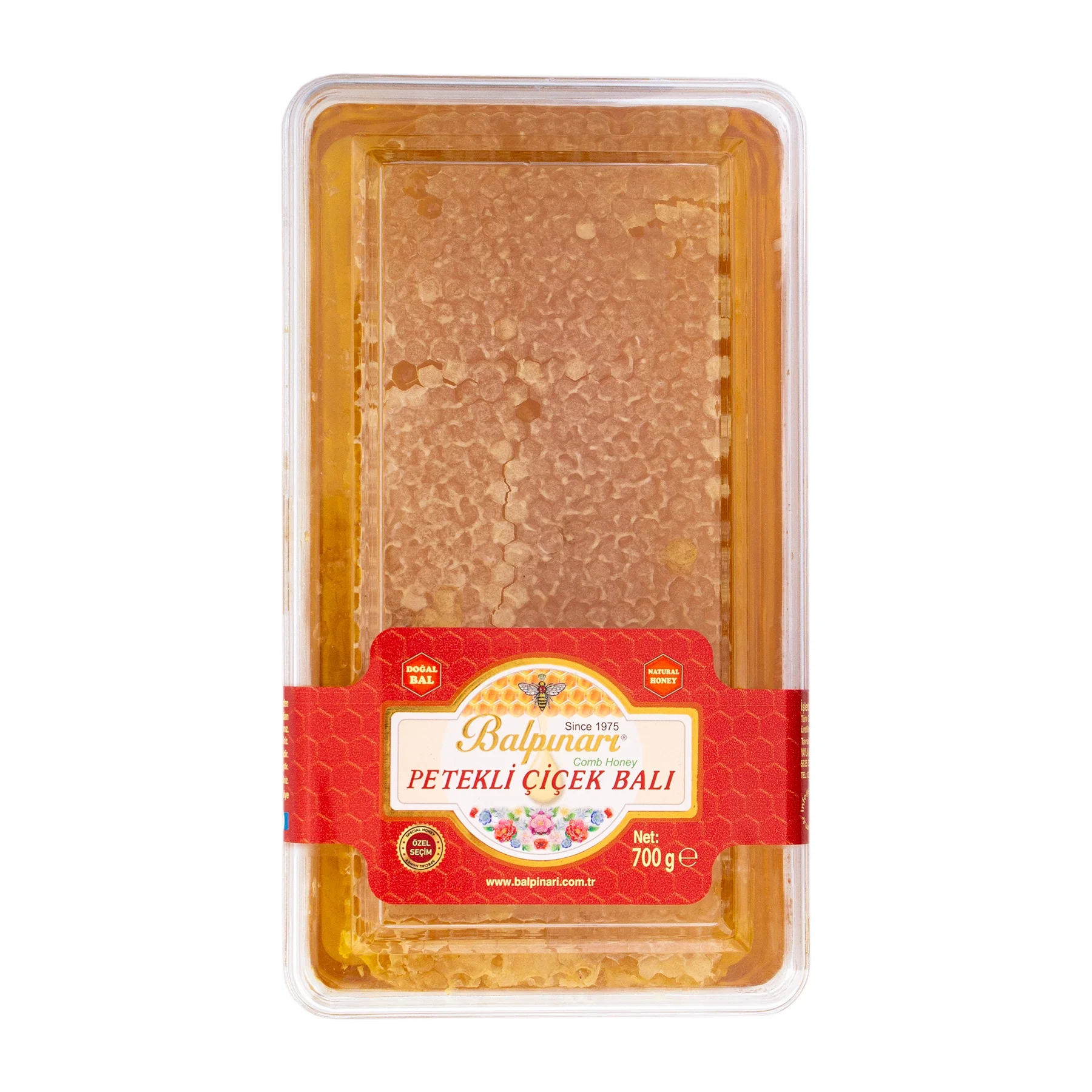 Balpınarı Kesme Petekli Çiçek Balı 700 G