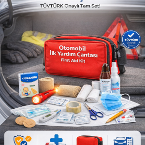 Minibüs Dolmuş ilk Yardım Çantası TüvTürk Muayene Uyumlu
