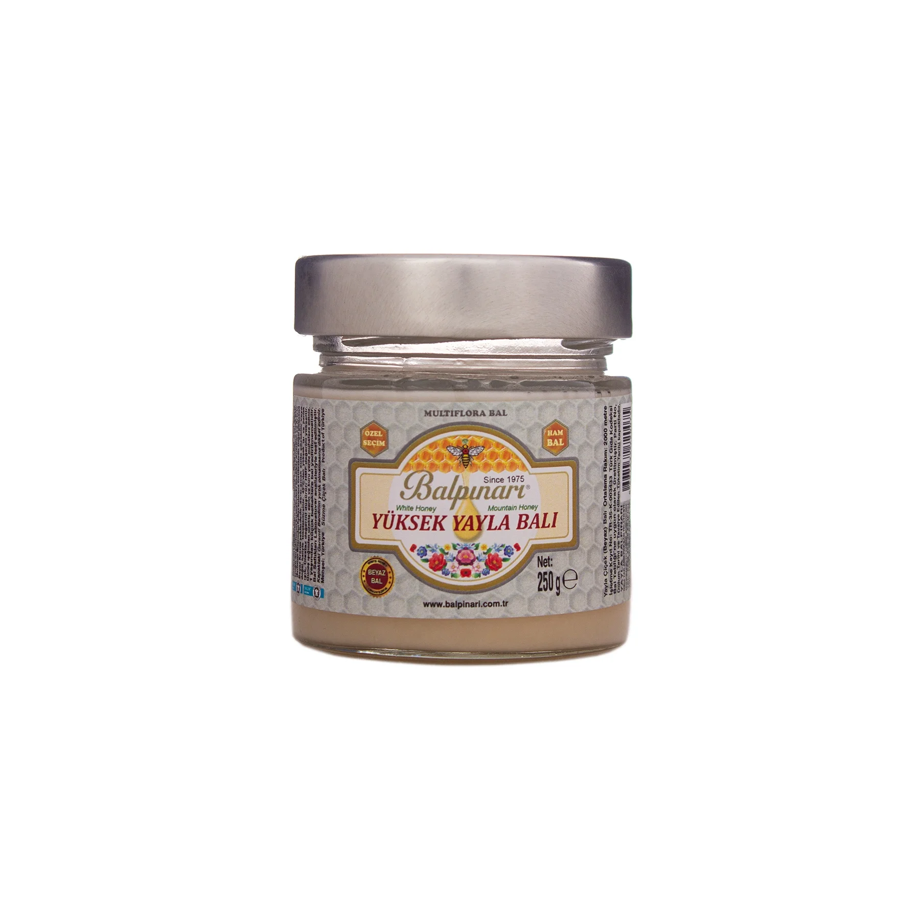 Balpınarı Yüksek Yayla Çiçek Balı (Beyaz Bal) 250 g