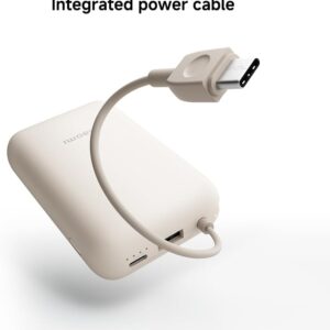 Xiaomi Power Bank 10000mAh (entegre kablo) Bej