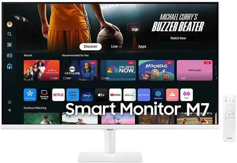Samsung 32" 4K VA 60 Hz 4 ms Smart Monitör