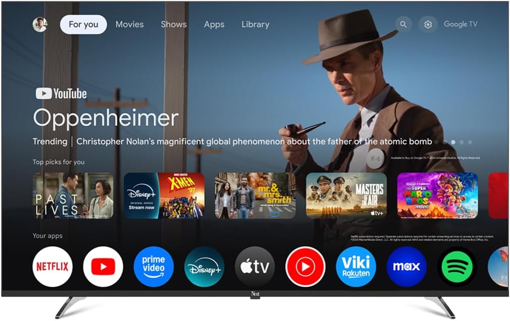 Next YE-58GFSG8-QLED 58" 147 Ekran UHD 4K Google TV - Görsel 4